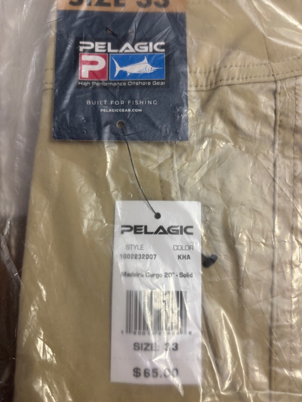 Pelagic Madeira cargo shorts